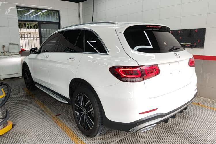 Used Mercedes-Benz GLC 2020 GLC 300 L 4MATIC Dynamic Edition Rear Left 45 Deg