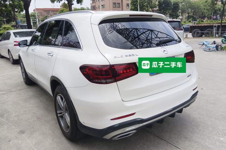 Used Mercedes-Benz GLC 2020 GLC 260 L 4MATIC Luxury Model Rear Left 45 Deg