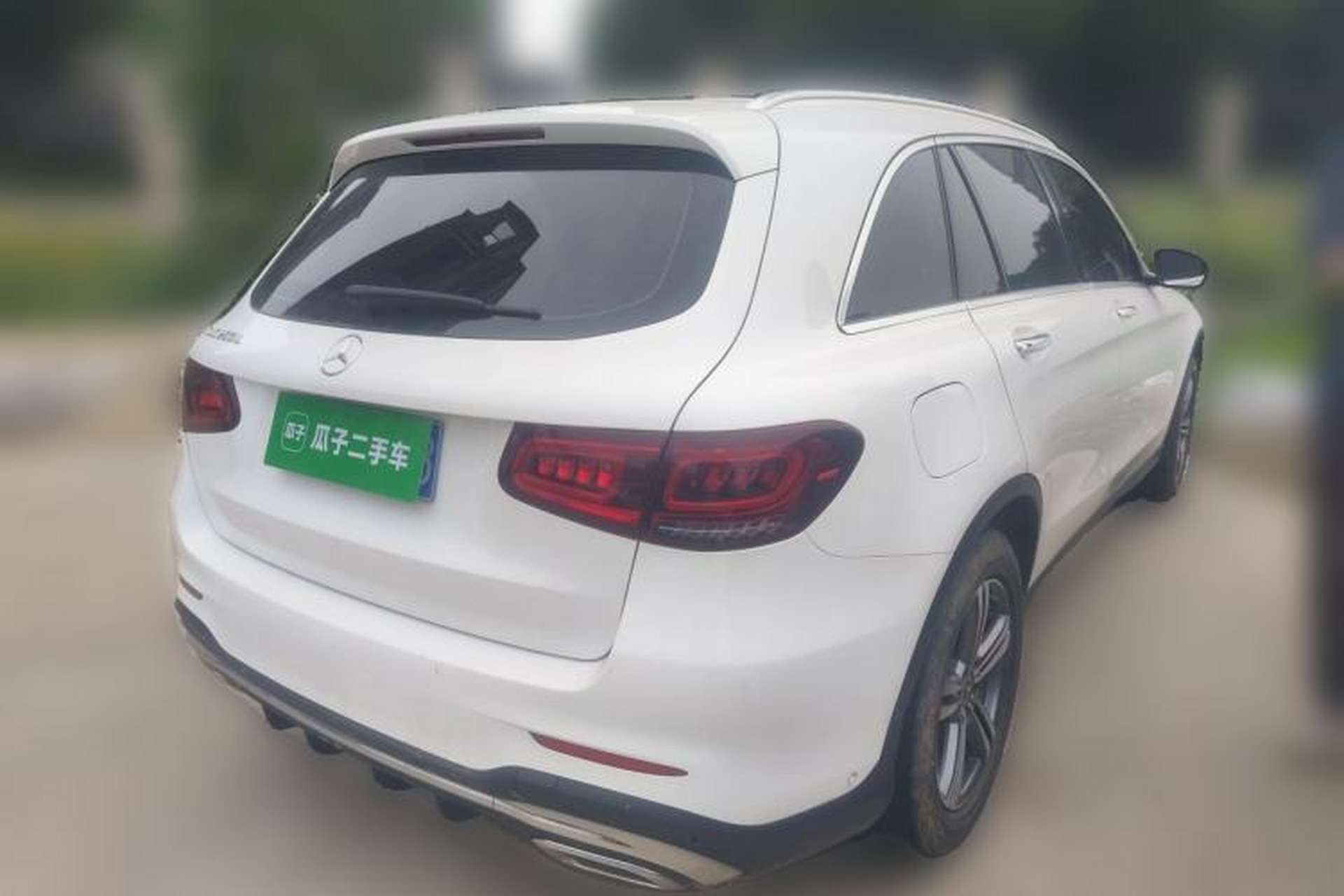 Used Mercedes-Benz GLC 2020 GLC 260 L 4MATIC Luxury Model Rear Right 45 Deg