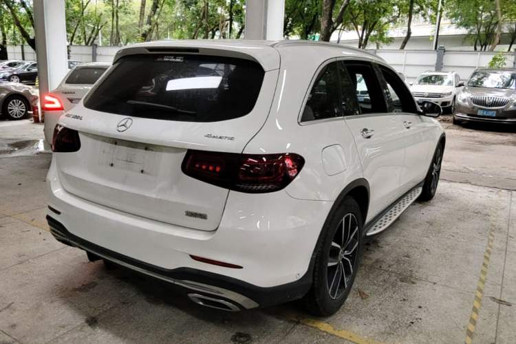 Used Mercedes-Benz GLC 2020 GLC 300 L 4MATIC Dynamic Edition Rear Right 45 Deg