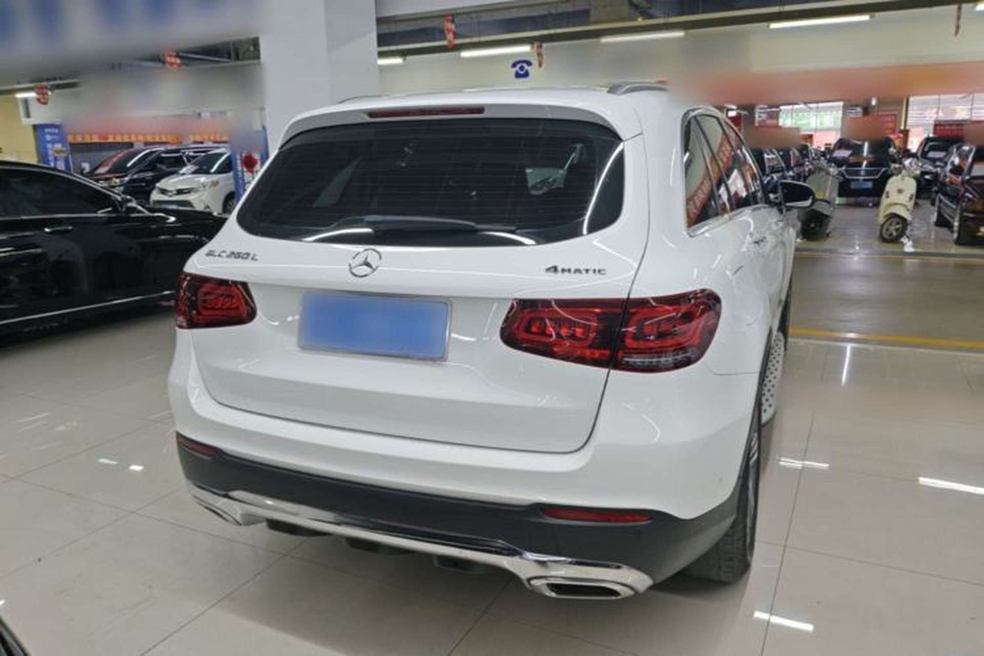 Used Mercedes-Benz GLC 2020 Facelifted GLC 260 L 4MATIC Dynamic Edition Rear Right 45 Deg