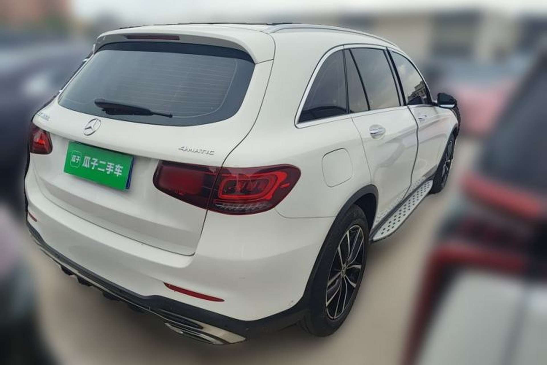 Used Mercedes-Benz GLC 2020 GLC 300 L 4MATIC Dynamic Edition Rear Right 45 Deg