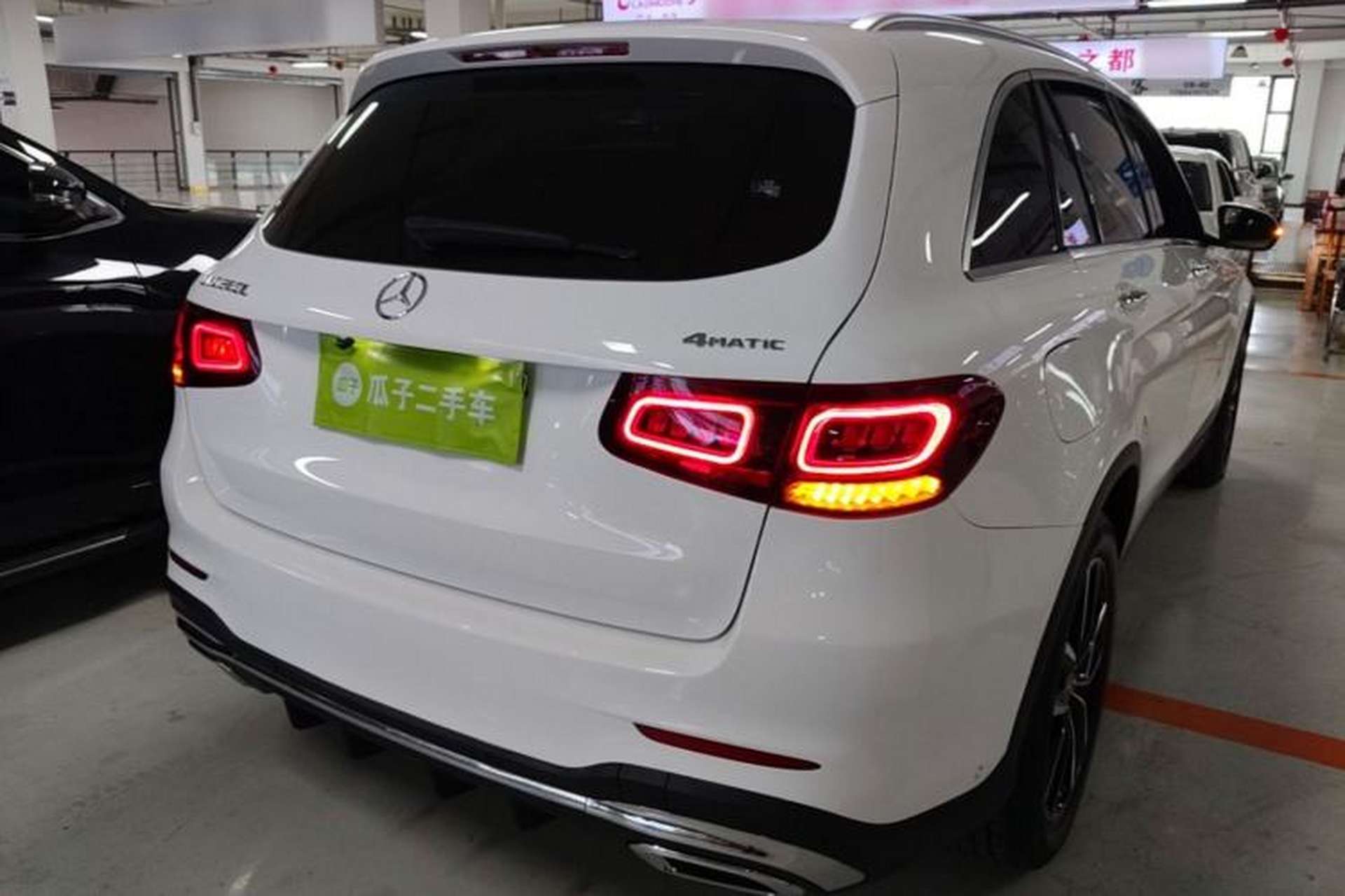 Used Mercedes-Benz GLC 2020 Facelift GLC 260 L 4MATIC Luxury Edition Rear Right 45 Deg