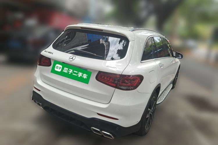 Used Mercedes-Benz GLC 2020 GLC 300 L 4MATIC Dynamic Edition Rear Right 45 Deg