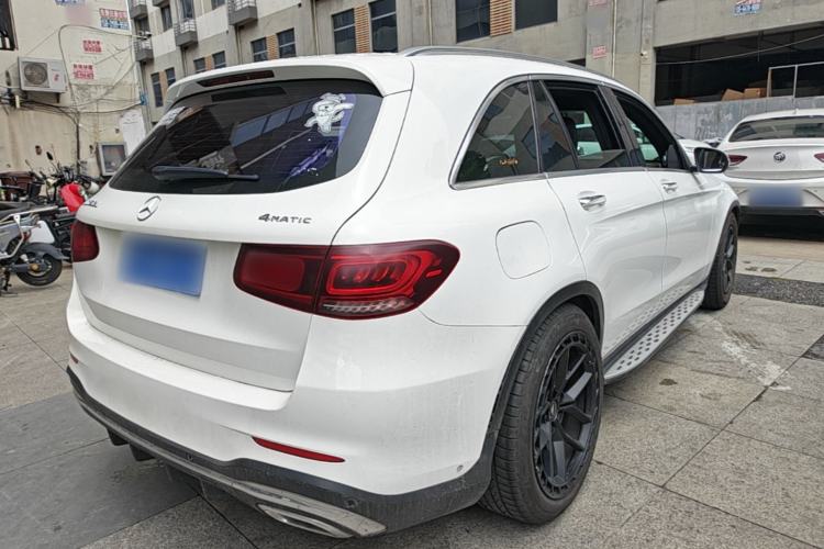 Used Mercedes-Benz GLC 2020 GLC 300 L 4MATIC Luxury Model Rear Right 45 Deg