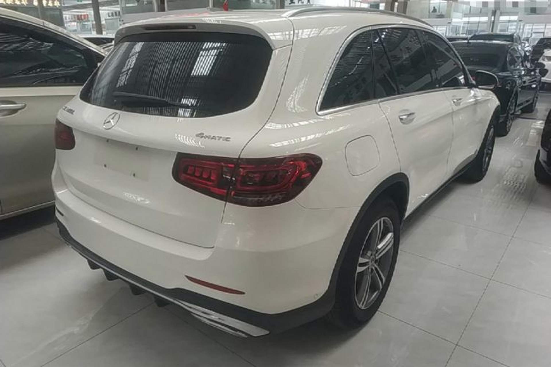 Used Mercedes-Benz GLC 2020 GLC 260 L 4MATIC Luxury Model Rear Right 45 Deg