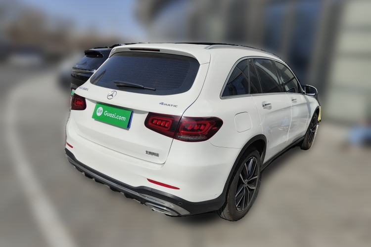 Used Mercedes-Benz GLC 2020 Facelift GLC 260 L 4MATIC Luxury Edition Rear Right 45 Deg