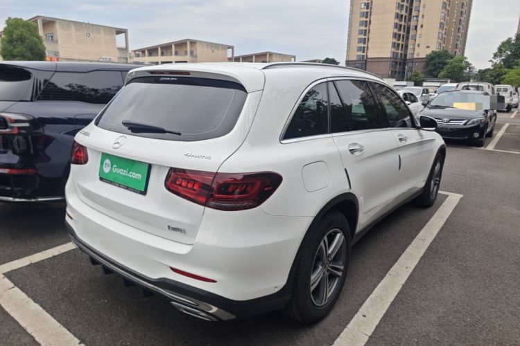 Used Mercedes-Benz GLC 2020 GLC 260 L 4MATIC Luxury Model Rear Right 45 Deg
