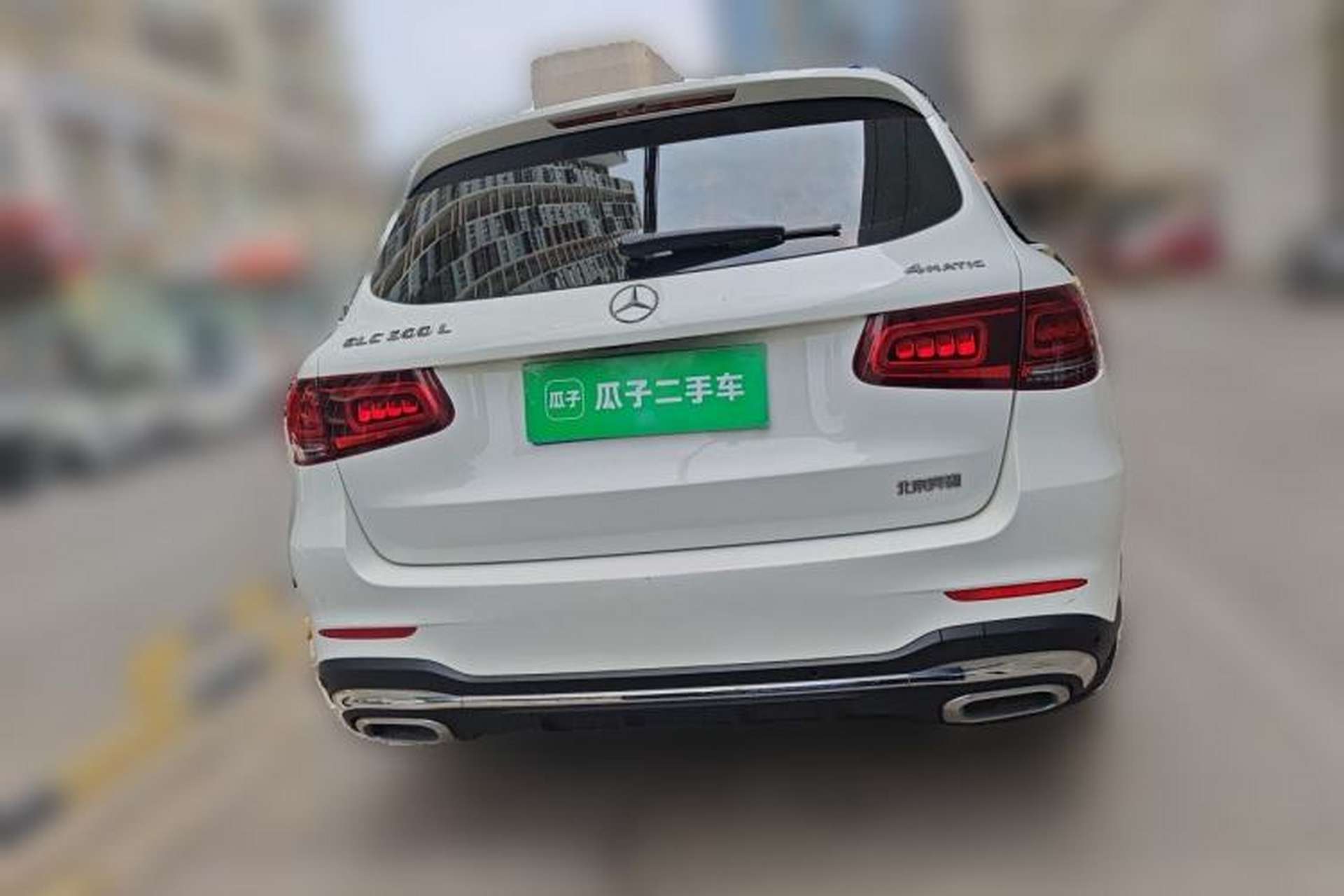 Used Mercedes-Benz GLC 2020 Facelift GLC 300 L 4MATIC Dynamic Edition Rear
