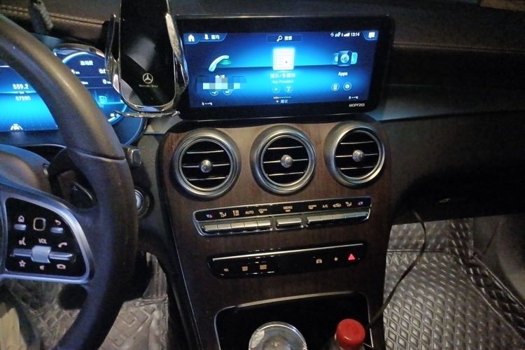 Used Mercedes-Benz GLC 2021 GLC 300 L 4MATIC Dynamic Model Audio And AC Panel