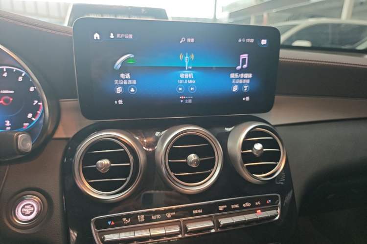 Used Mercedes-Benz GLC 2021 GLC 260 L 4MATIC Dynamic Edition Audio And AC Panel