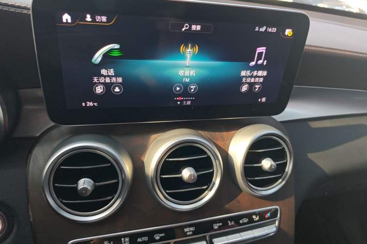 Used Mercedes-Benz GLC 2021 GLC 260 L 4MATIC Luxury Model Audio And AC Panel