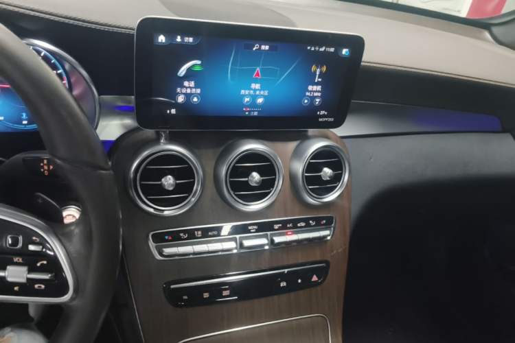 Used Mercedes-Benz GLC 2021 GLC 300 L 4MATIC Dynamic Model Audio And AC Panel