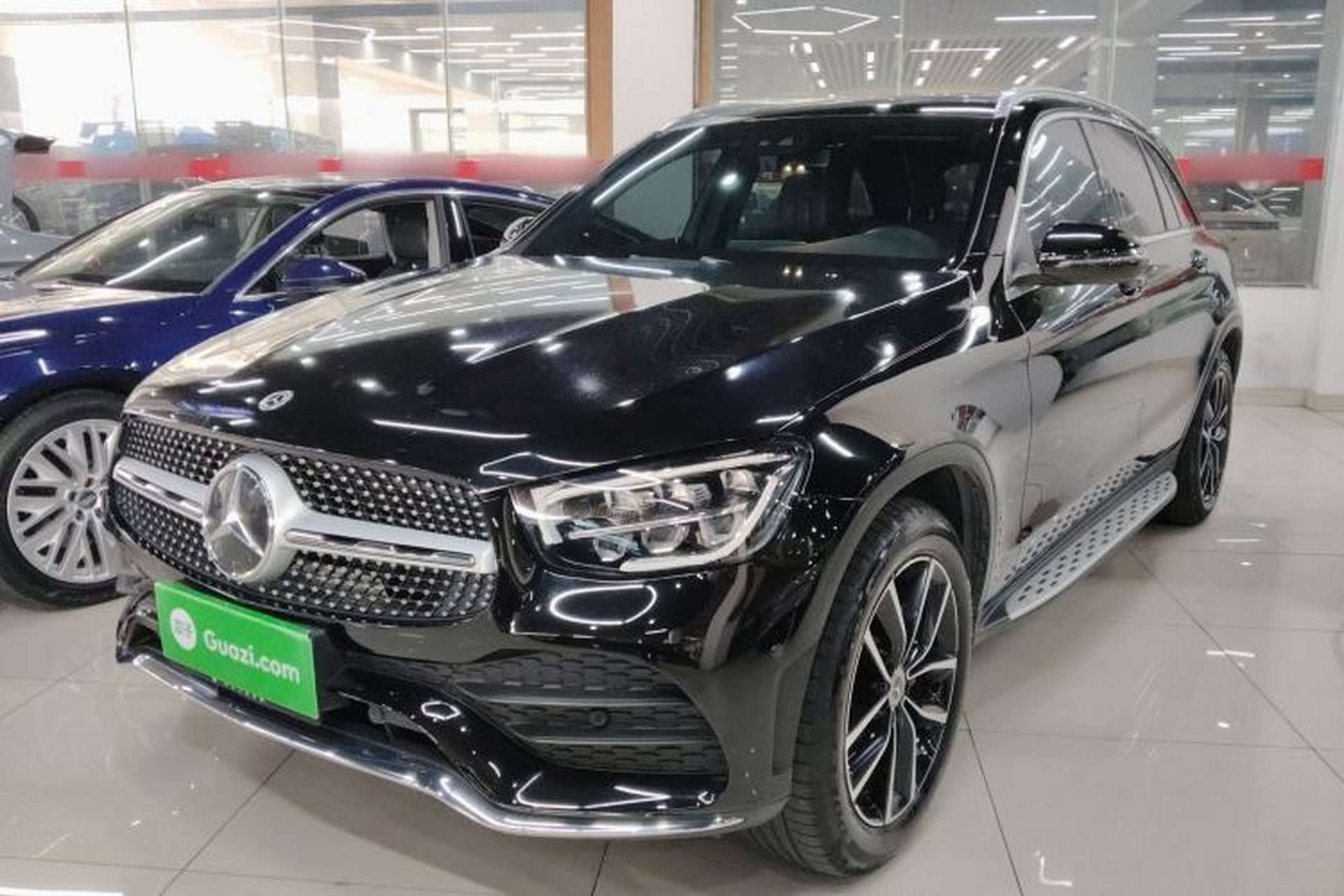 Used Mercedes-Benz GLC 2021 GLC 300 L 4MATIC Dynamic Model Front Left 45 Deg