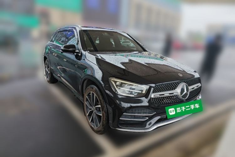 Used Mercedes-Benz GLC 2021 GLC 260 L 4MATIC Luxury Model Front Right 45 Deg