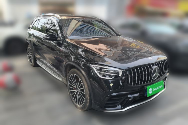 Used Mercedes-Benz GLC 2021 GLC 300 L 4MATIC Dynamic Model Front Right 45 Deg