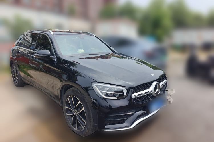 Used Mercedes-Benz GLC 2021 GLC 260 L 4MATIC Luxury Model Front Right 45 Deg
