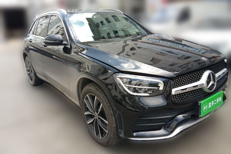 Used Mercedes-Benz GLC 2021 GLC 260 L 4MATIC Luxury Model Front Right 45 Deg