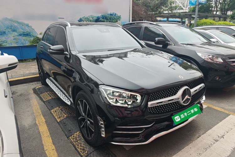 Used Mercedes-Benz GLC 2021 GLC 300 L 4MATIC Dynamic Model Front Right 45 Deg
