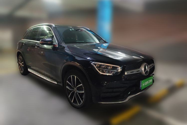 Used Mercedes-Benz GLC 2021 GLC 300 L 4MATIC Dynamic Model Front Right 45 Deg