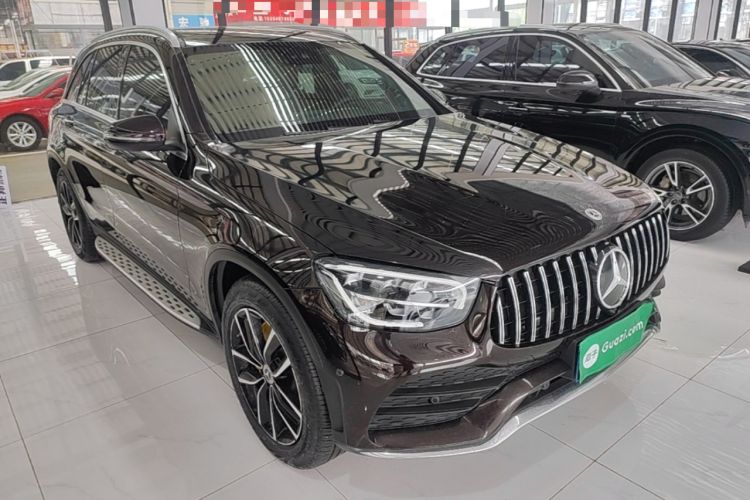 Used Mercedes-Benz GLC 2021 GLC 300 L 4MATIC Dynamic Model Front Right 45 Deg
