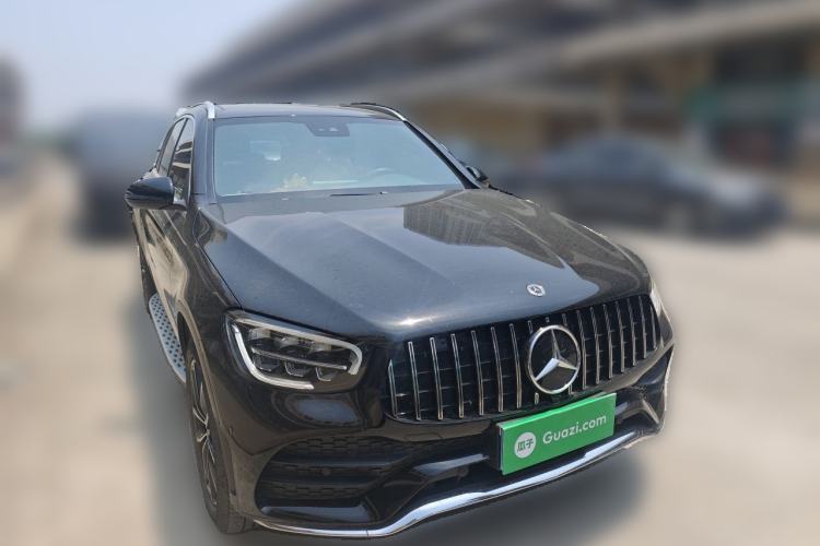 Used Mercedes-Benz GLC 2021 GLC 300 L 4MATIC Dynamic Model Front Right 45 Deg