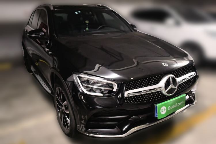 Used Mercedes-Benz GLC 2021 GLC 300 L 4MATIC Dynamic Model Front Right 45 Deg