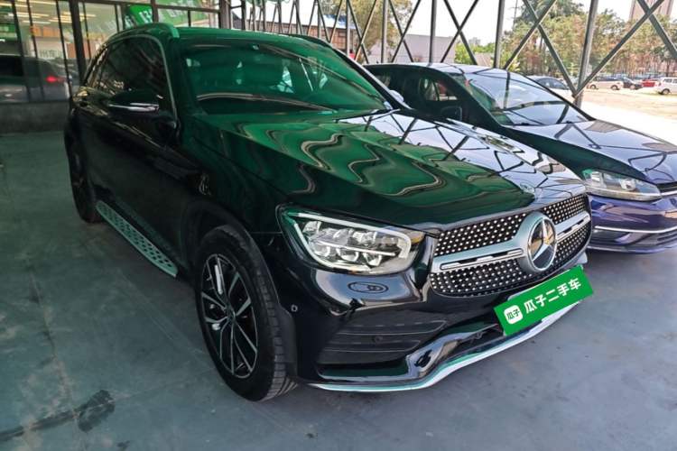 Used Mercedes-Benz GLC 2021 GLC 300 L 4MATIC Dynamic Model Front Right 45 Deg