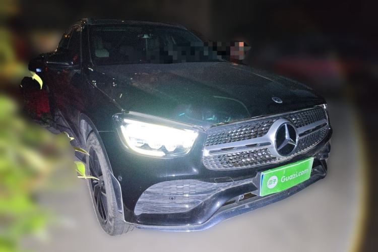 Used Mercedes-Benz GLC 2021 GLC 260 L 4MATIC Luxury Model Front Right 45 Deg