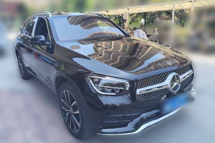 Used Mercedes-Benz GLC 2021 GLC 260 L 4MATIC Luxury Model Front Right 45 Deg