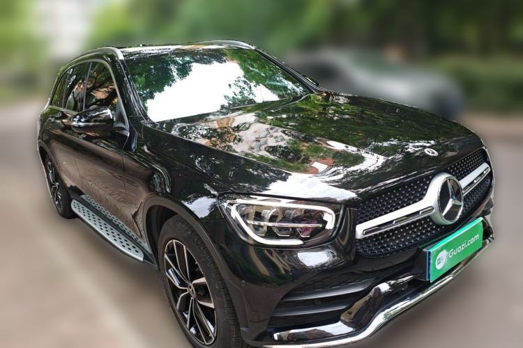 Used Mercedes-Benz GLC 2021 GLC 300 L 4MATIC Dynamic Model Front Right 45 Deg