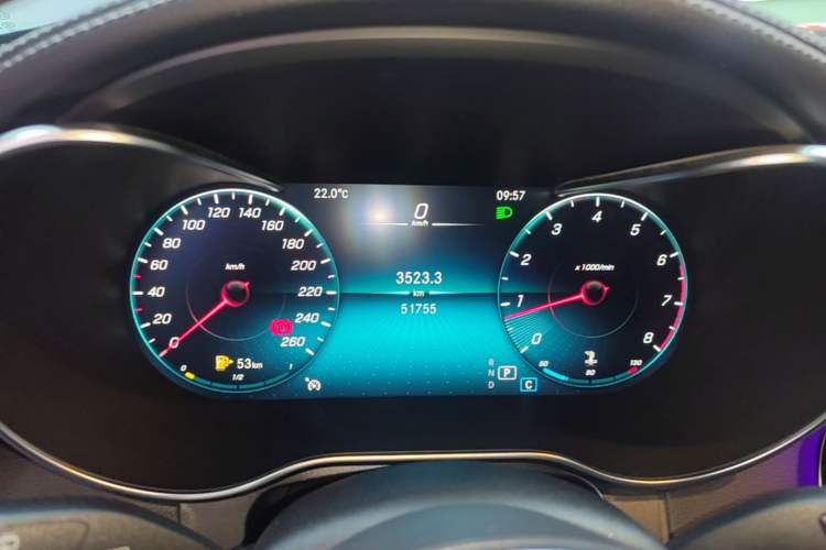 Used Mercedes-Benz GLC 2021 GLC 260 L 4MATIC Luxury Model Instrument Cluster