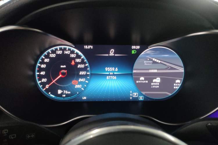 Used Mercedes-Benz GLC 2021 GLC 260 L 4MATIC Luxury Model Instrument Cluster