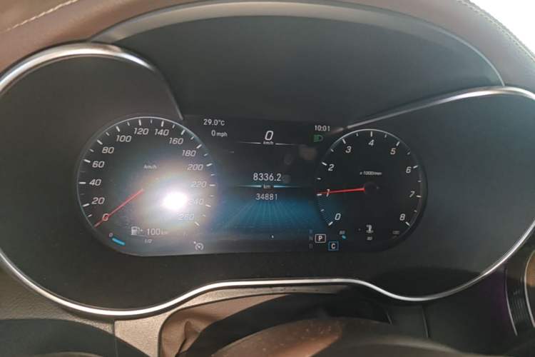 Used Mercedes-Benz GLC 2021 GLC 260 L 4MATIC Luxury Model Instrument Cluster