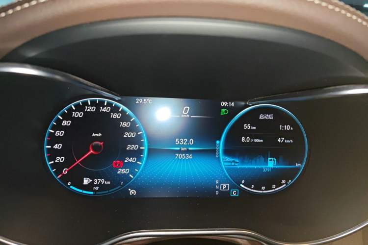 Used Mercedes-Benz GLC 2021 GLC 260 L 4MATIC Luxury Model Instrument Cluster
