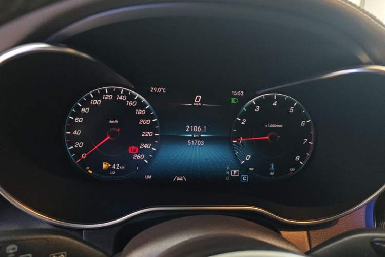 Used Mercedes-Benz GLC 2021 GLC 300 L 4MATIC Dynamic Model Instrument Cluster