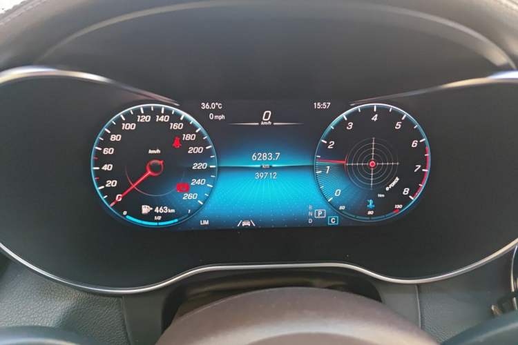 Used Mercedes-Benz GLC 2021 GLC 300 L 4MATIC Dynamic Model Instrument Cluster