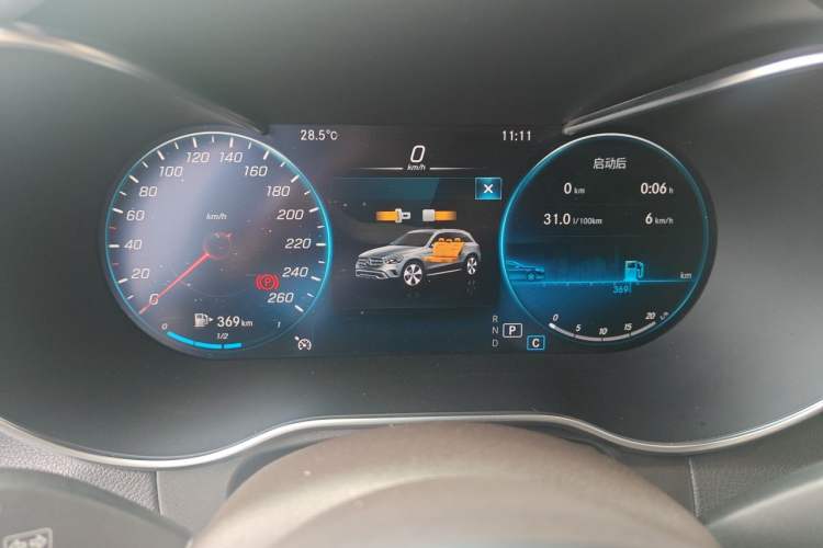 Used Mercedes-Benz GLC 2021 GLC 260 L 4MATIC Dynamic Edition Instrument Cluster