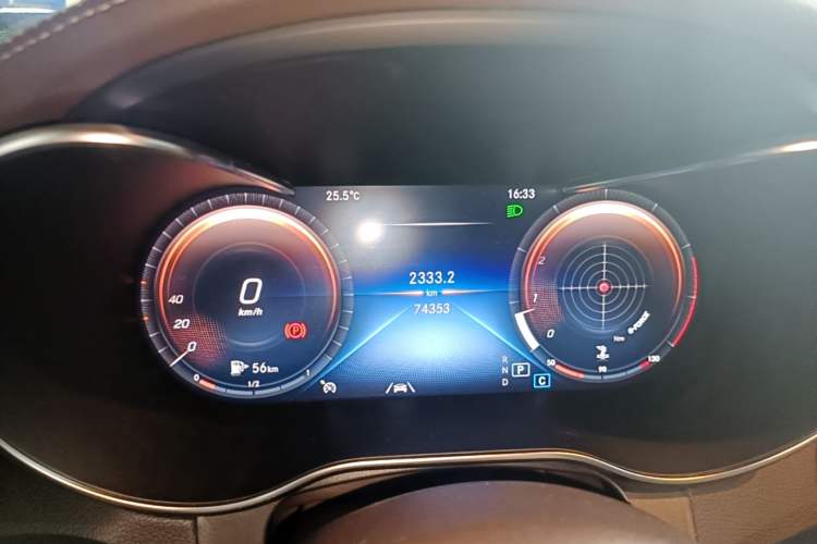 Used Mercedes-Benz GLC 2021 GLC 300 L 4MATIC Dynamic Model Instrument Cluster
