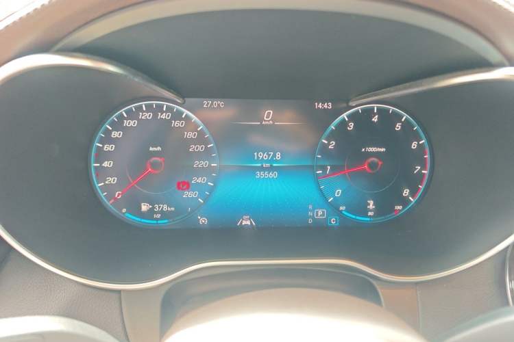 Used Mercedes-Benz GLC 2021 GLC 300 L 4MATIC Dynamic Model Instrument Cluster