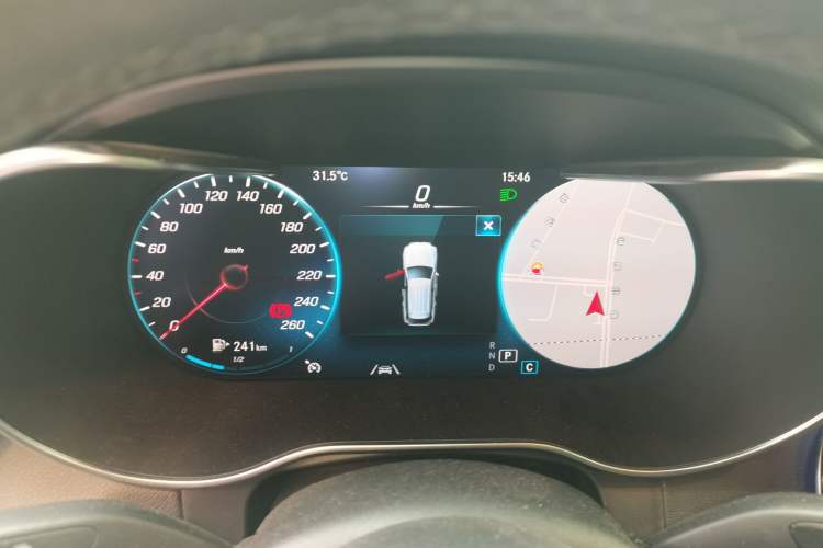 Used Mercedes-Benz GLC 2021 GLC 300 L 4MATIC Dynamic Model Instrument Cluster