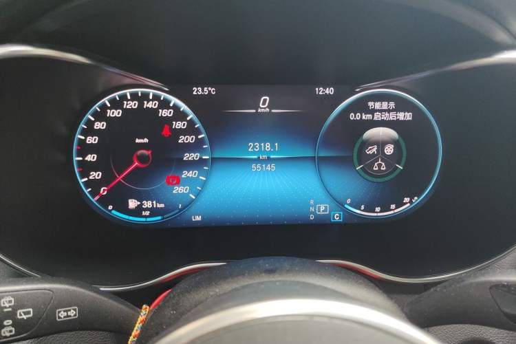 Used Mercedes-Benz GLC 2021 GLC 260 L 4MATIC Luxury Model Instrument Cluster