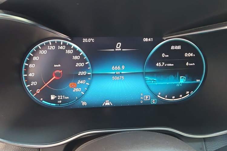 Used Mercedes-Benz GLC 2021 GLC 300 L 4MATIC Dynamic Model Instrument Cluster