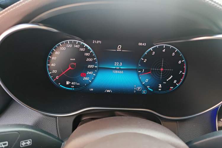 Used Mercedes-Benz GLC 2021 GLC 300 L 4MATIC Dynamic Model Instrument Cluster