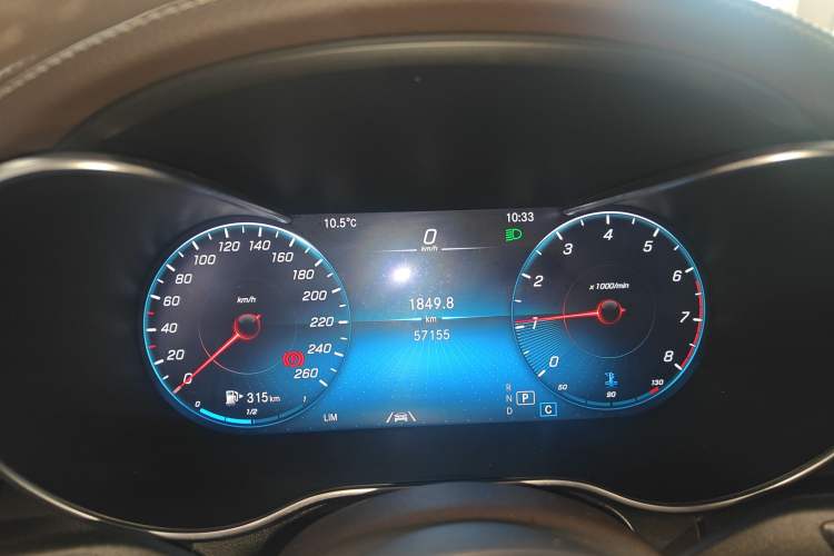 Used Mercedes-Benz GLC 2021 GLC 300 L 4MATIC Dynamic Model Instrument Cluster