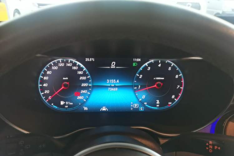 Used Mercedes-Benz GLC 2021 GLC 300 L 4MATIC Dynamic Model Instrument Cluster