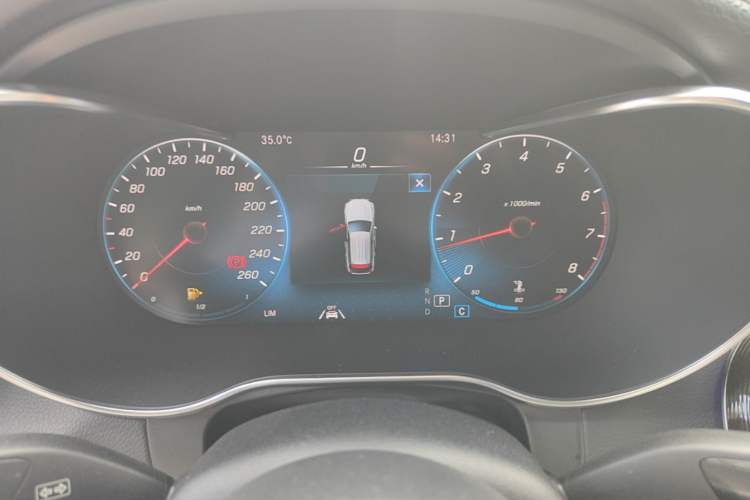 Used Mercedes-Benz GLC 2021 GLC 300 L 4MATIC Dynamic Model Instrument Cluster