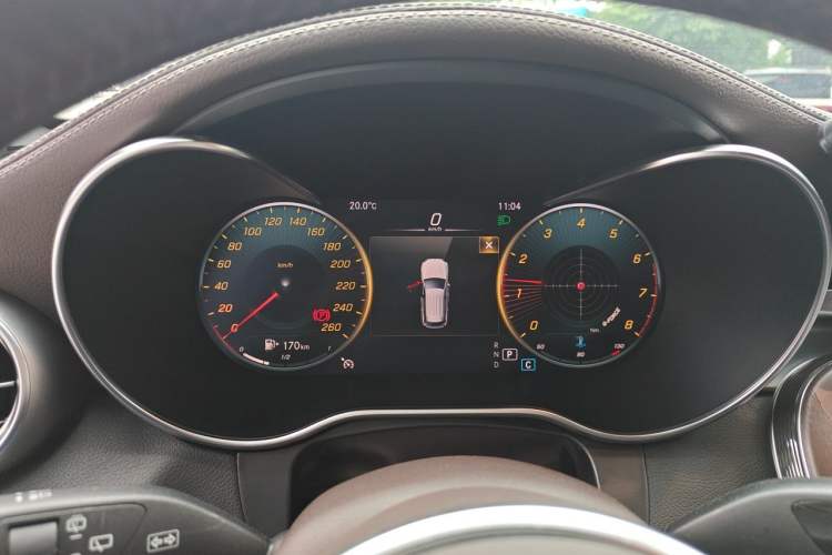 Used Mercedes-Benz GLC 2021 GLC 260 L 4MATIC Luxury Model Instrument Cluster