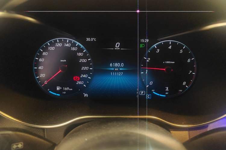 Used Mercedes-Benz GLC 2021 GLC 260 L 4MATIC Luxury Model Instrument Cluster