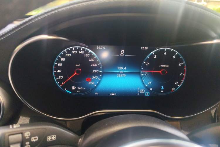 Used Mercedes-Benz GLC 2021 GLC 300 L 4MATIC Dynamic Model Instrument Cluster
